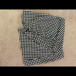 Zara gingham skirt